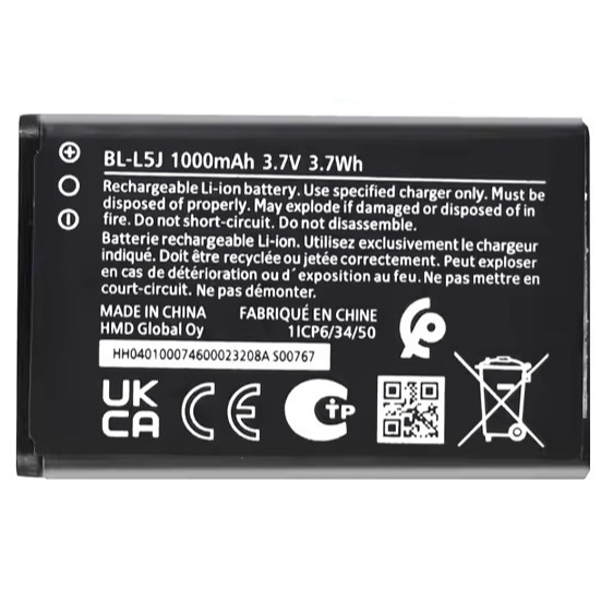 باتری موبایل نوکیا مدل BL-L5J