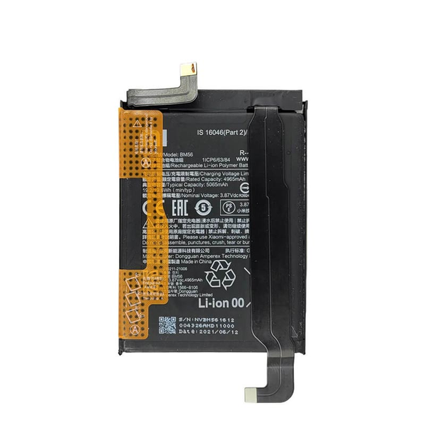 باتری موبایل شیائومی F3 GT/K40 5G مدل BM56