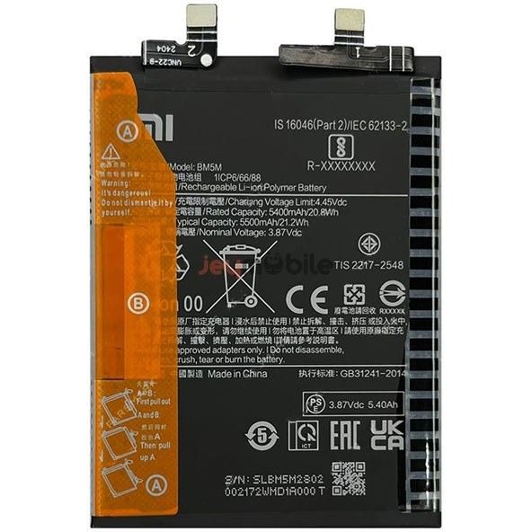 باتری موبایل شیائومی REDMI K60 مدل BM5M
