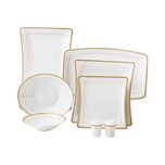 سرویس غذاخوری 97 پارچه چینی زرین ایران مدل سپینود درجه یک