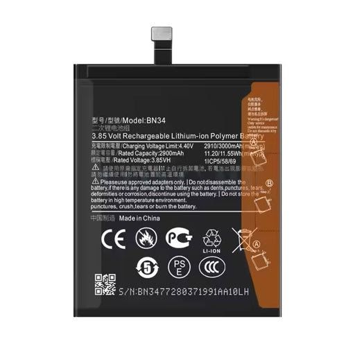 باتری موبایل شیائومی REDMI 5A مدل BN34