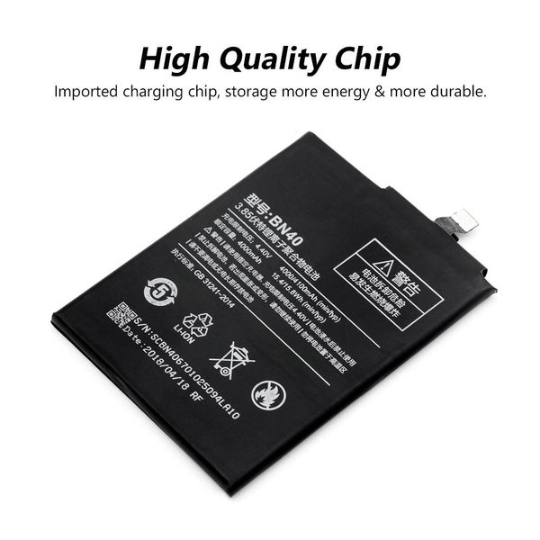 باتری موبایل شیائومی REDMI 4 PRO مدل BN40