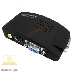مبدل AV و S-Video به VGA مدل BNC