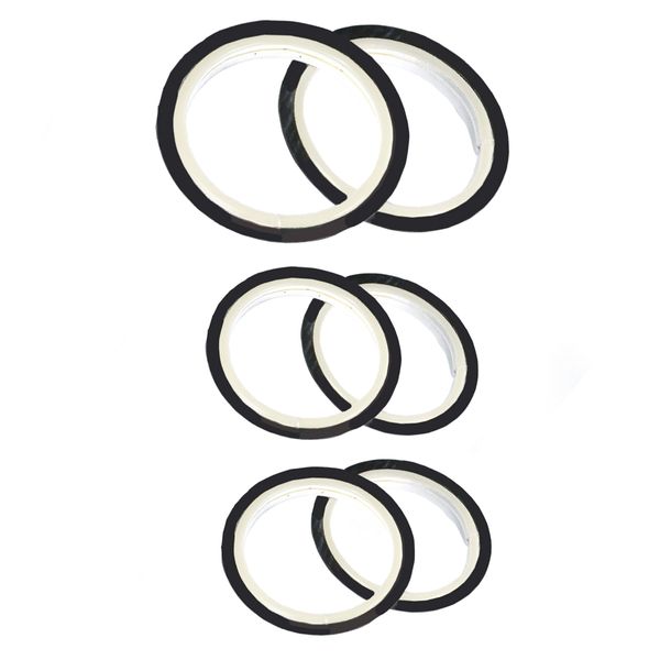 حلقه نئون خودرو پیکار مدل یخی مناسب برای تیبا مجموعه 6 عددی