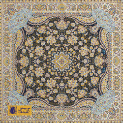 رومیزی ترمه سنتی طرح نگین کد 1