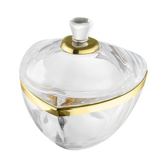 قندان مدل ونا لب طلایی