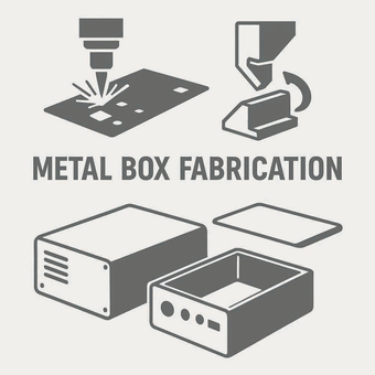 ساخت باکس فلزی جهت پروژه های الکترونیک