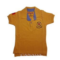 پولوشرت آستین کوتاه پسرانه مدل کانادا*532
