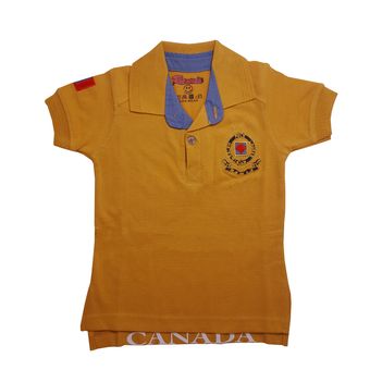 پولوشرت آستین کوتاه پسرانه مدل کانادا*532