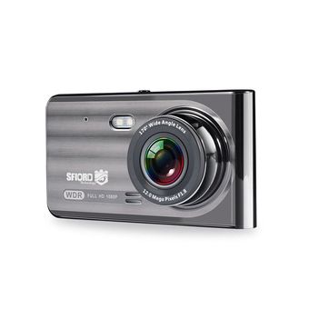 دوربین ثبت وقایع خودرو اسفیورد مدل D300 به همراه دوربین عقب