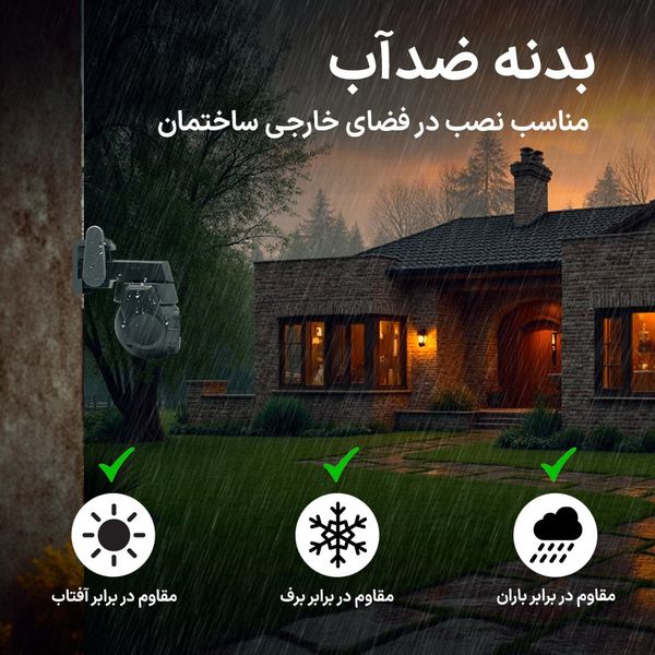 دوربین مداربسته تحت شبکه اسفیورد مدل Z550