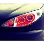 حلقه نئون مدل قرمز مناسب برای 206 مجموعه چهار عددی