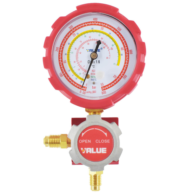 گیج شارژ گاز کولر مدل ZK-8 مجموعه 6 عددی