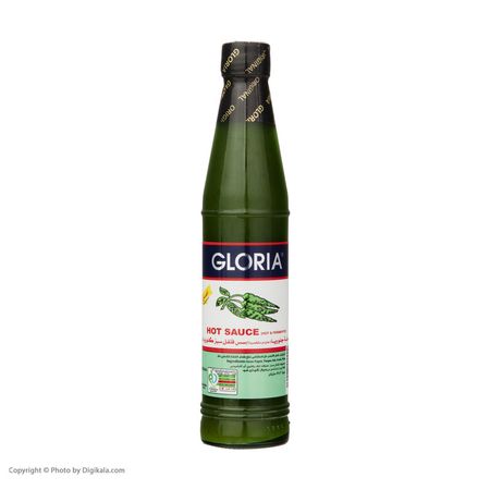 سس فلفل سبز تند گلوریا - 88 گرم قلمی