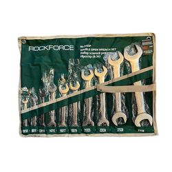 آچار دوسر تخت راک فورس مدل 5103P مجموعه 10 عددی