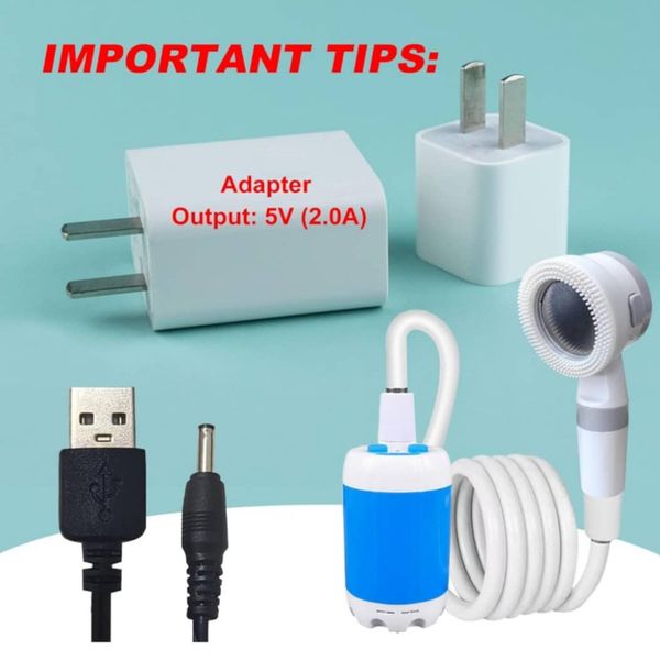 دوش قابل حمل کمپینگ