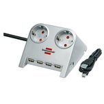 چندراهی برق برننشتول مدل هاب 4 پورت USB