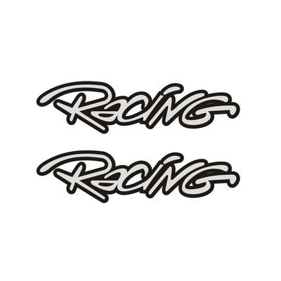 برچسب بدنه موتورسیکلت لیزارد مدل اسپرت طرح Racing کد LZD-1018 بسته 2 عددی