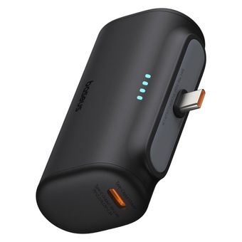 پاوربانک 20 وات باسئوس مدل Compact Fast Charging Type-C Edition ظرفیت 5000 میلی آمپر ساعت