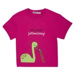 تی‌شرت آستین کوتاه دخترانه مدل MDSS-CH3232