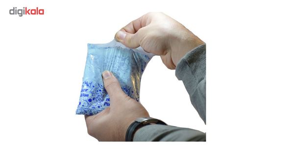 کیسه زباله مخصوص نوار بهداشتی ام جی پلاست بسته 20 عددی