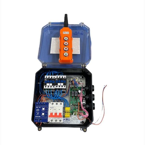 کلید بیسیم بالابر ساختمانی سه فاز با کنترل فاز آن تایم مدل BL2T