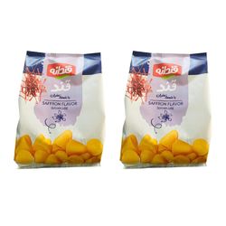 قند حبه با طعم زعفران قندانه - 230 گرم بسته 2 عددی