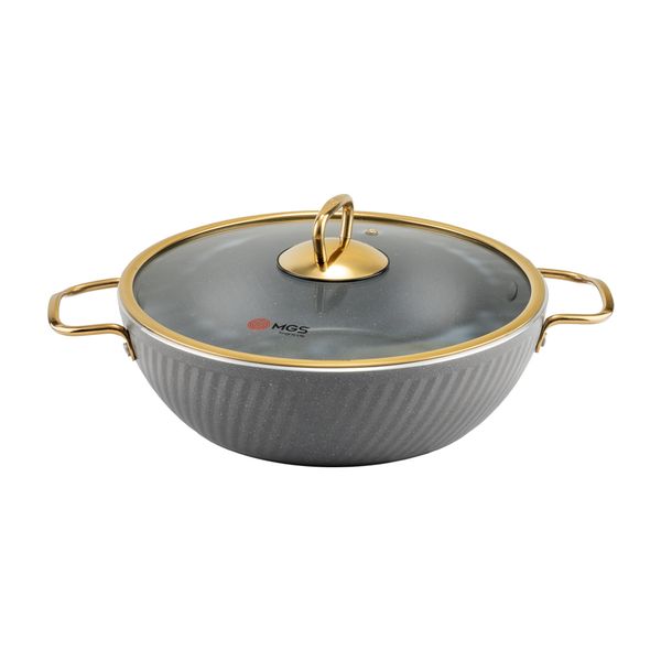 سرویس قابلمه و تابه گرانیت 16 پارچه ام جی اس مدل ماینز کد 001