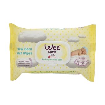 دستمال مرطوب کودک وی کر  sensitive skin بسته 63 عددی