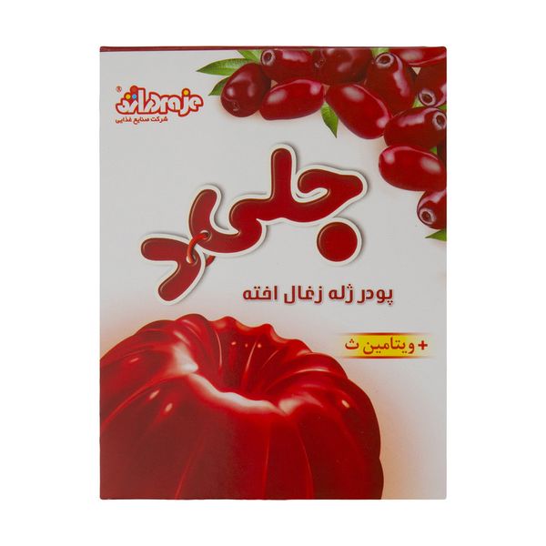 پودر ژله زغال اخته جلید دراژه - 100 گرم - 12عددی