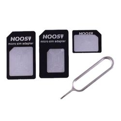 تبدیل سیم کارت های نانو و میکرو به استاندارد مدل NOOSY