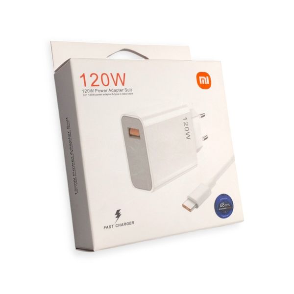 شارژر دیواری 120 وات به همراه کابل USB-C