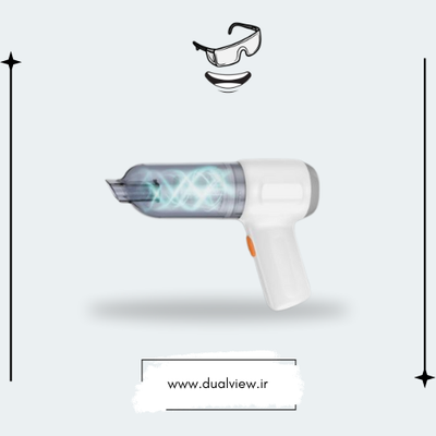 جارو دستی شارژی  | نظافت سریع و بی‌دردسر برای ماشین، میز و خانه