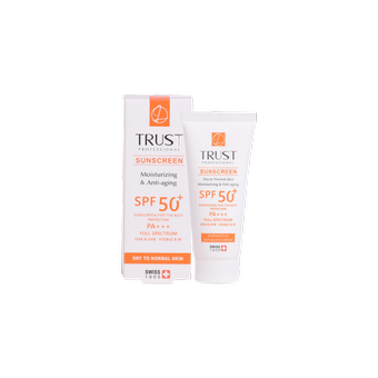 کرم ضد آفتاب و ضد پیری تراست (پوست خشک تا نرمال) (فاقد رنگ) حجم 40 میلی لیتر