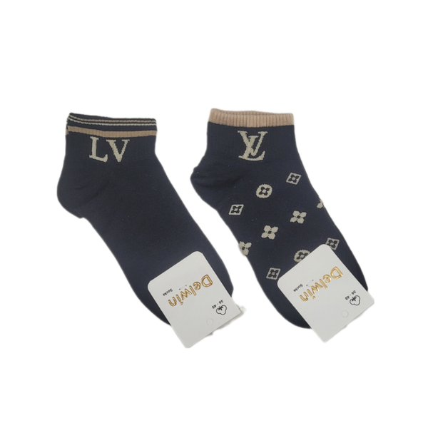 جوراب مچی زنانه  طرح LV