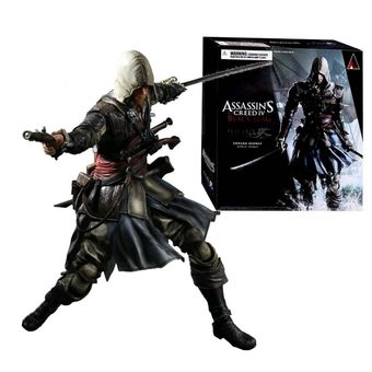 اکشن فیگور ادوارد کنوی اساسینز کرید بلک فلگ برند پلی آرتس کد 81445|  Assassin Creed Iv Edward kenway play Arts کد 81445