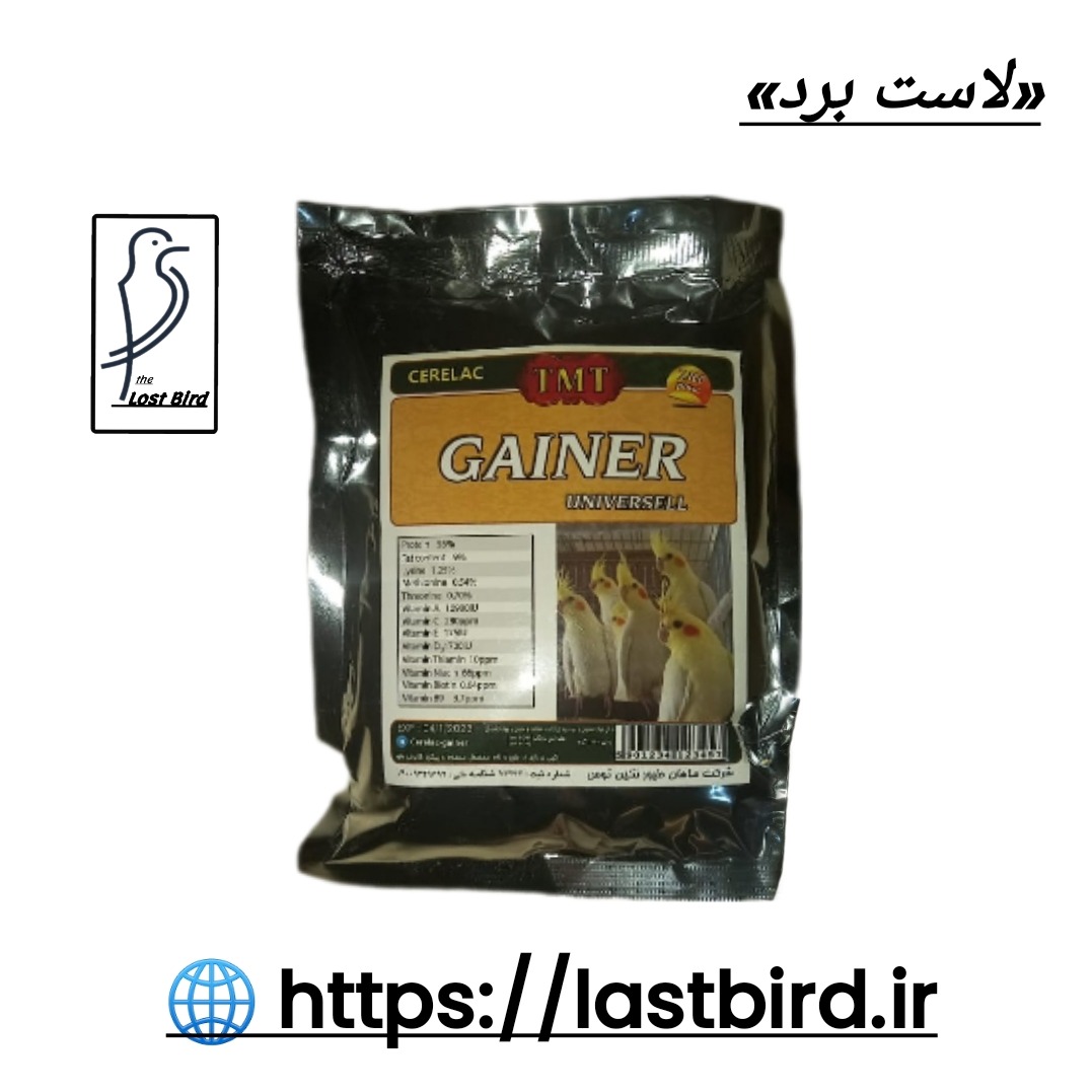 غذای کمکی پرندگان گینر نقره ای