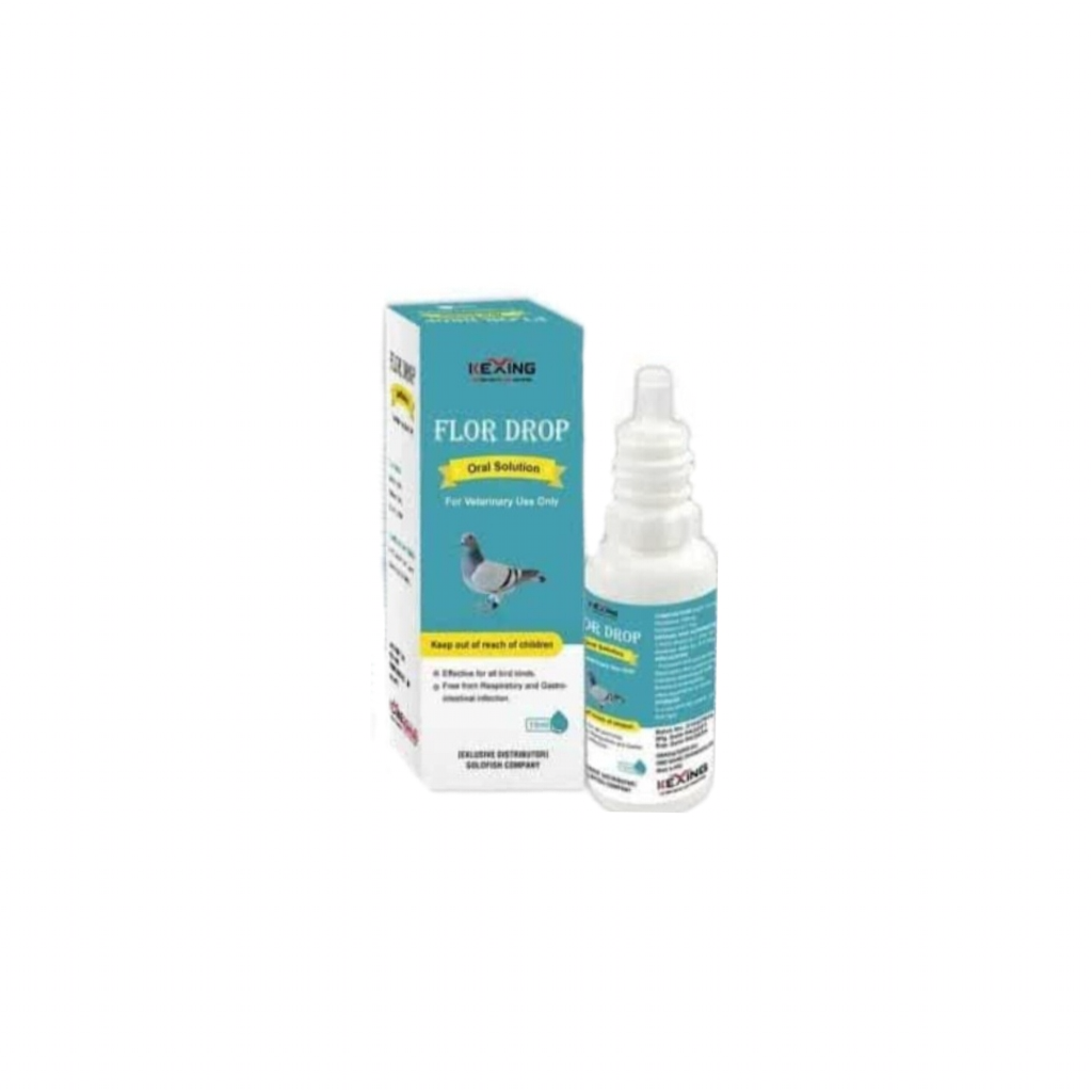 قطره آنتی بیوتیک FLOR DROP ککسینگ حجم 15 میلی لیتر