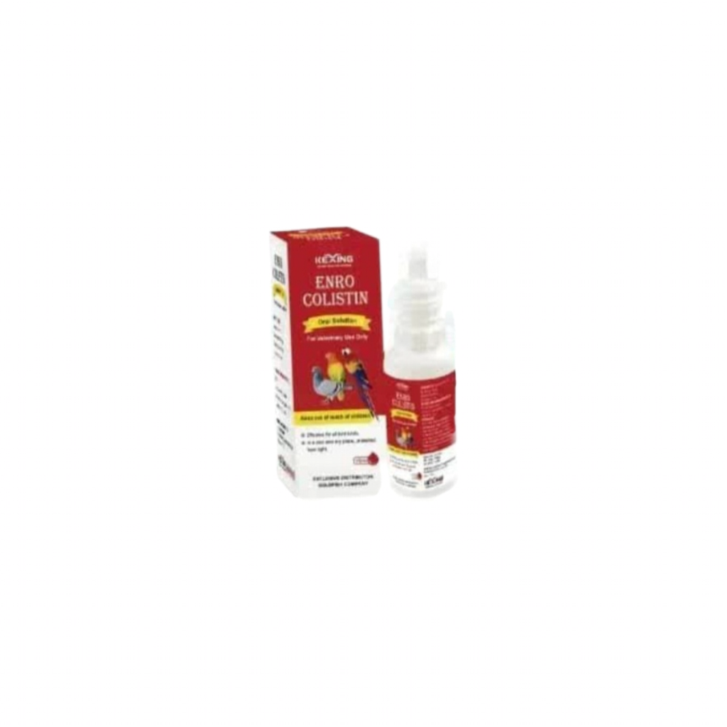 قطره آنتی بیوتیک ENRO COLISTIN ککسینگ حجم 10 میلی لیتر