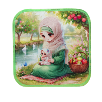 حوله دستی کودک طرح 002 سایز 30x30 سانتی متر