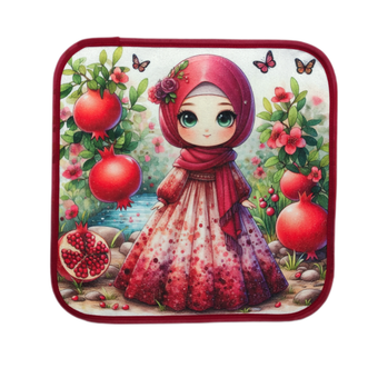 حوله دستی کودک طرح 001 سایز 30x30 سانتی متر