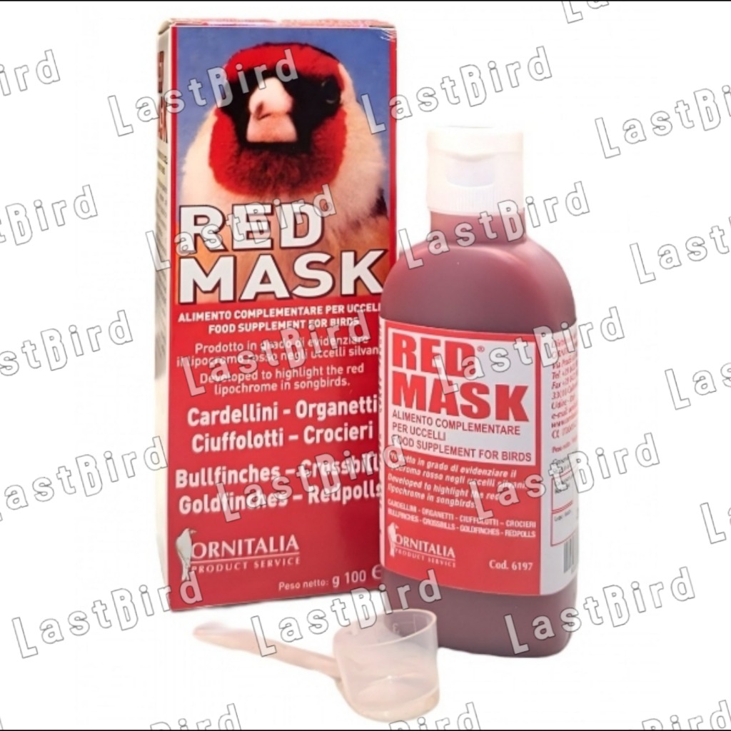 رنگدانه قرمز پرنده Red Mask اورنیتالیا بلژیک