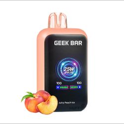 پاد یکبار مصرف 23000 کام GEEK BAR JUICY PEACG ICE