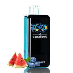پاد یکبار مصرف 15000 کام CHRIS BROWN BLUEBERRY WATERMELON