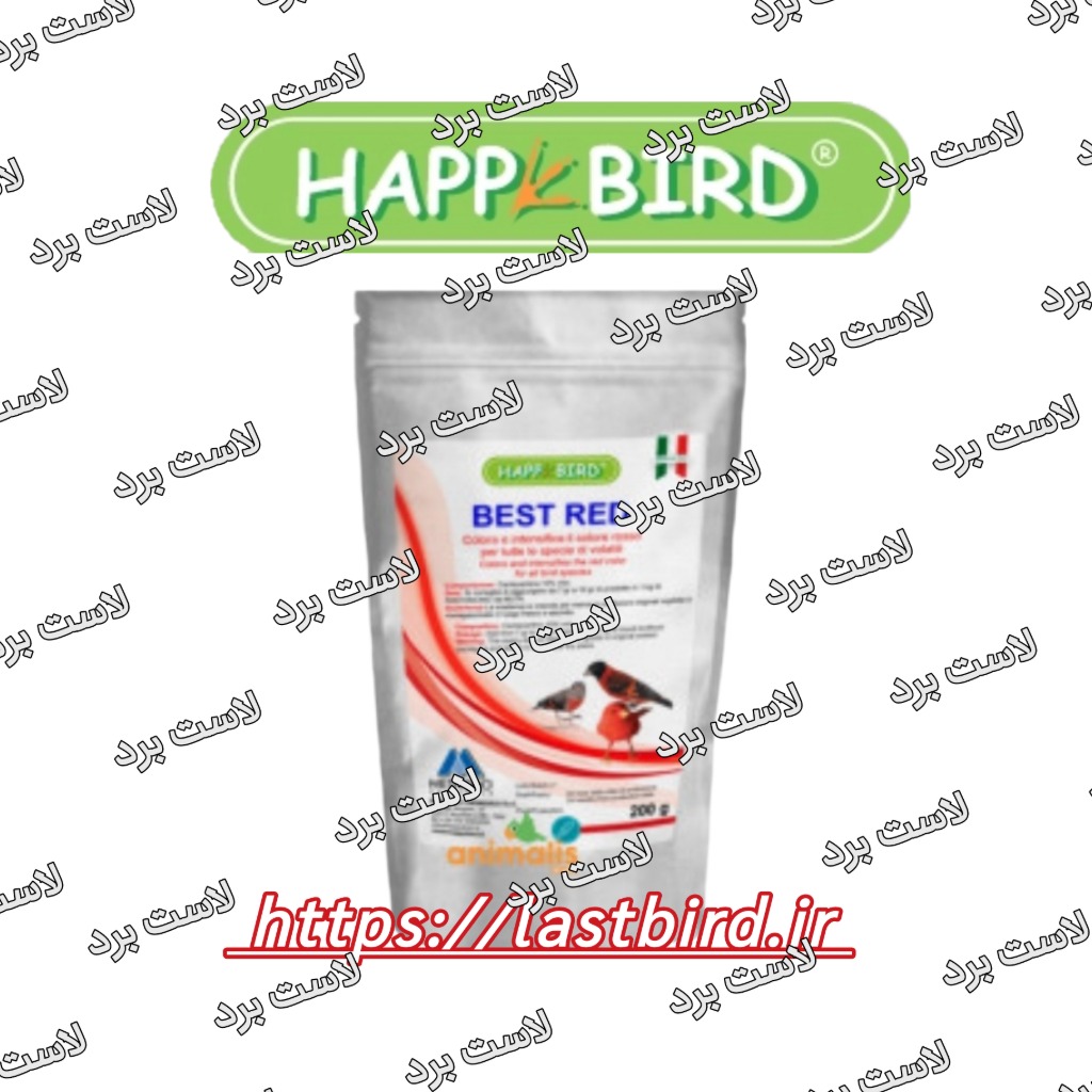 رنگدانه قرمز BEST RED هپی‌برد ایتالیا