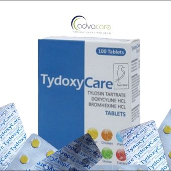 تایدوکسی کر TydoxyCare ورق 10 عددی پلمپ | قرص آنتی بیوتیک پرندگان