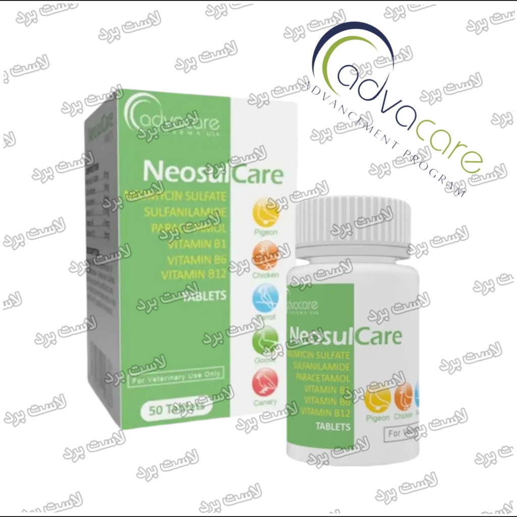 قرص آنتی بیوتیک NeosulCare ادواکر آمریکا | نئوسول کر مناسب عروس هلندی