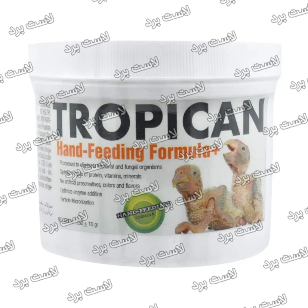 غذاکمکی طوطیسانان تروپیکن پلمپ | Tropican Hand Feeding Formula