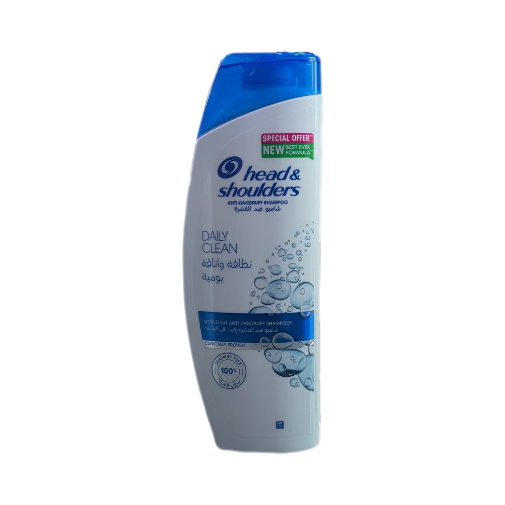 شامپو هد اند شولدرز عربی مدل Daily Clean حجم 400 میلی لیتر