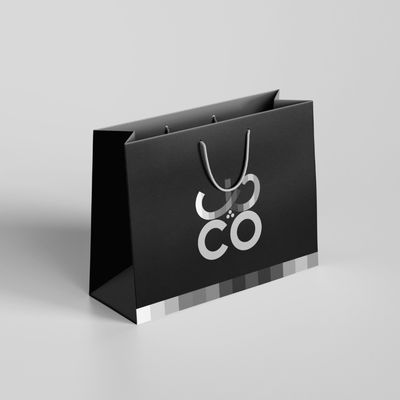 ساک دستی گلاسه (170 گرم) تک رنگ